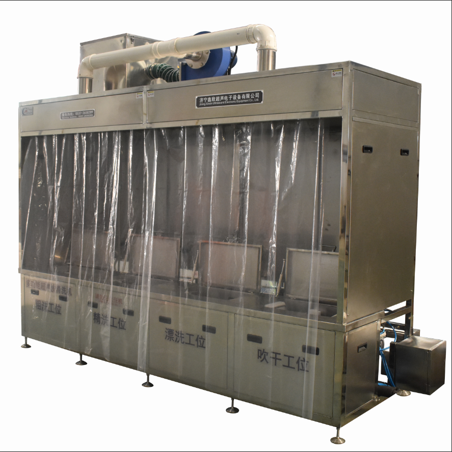 四槽超聲波清洗機(jī)(碳?xì)淙軇┬停?/></p><p style=