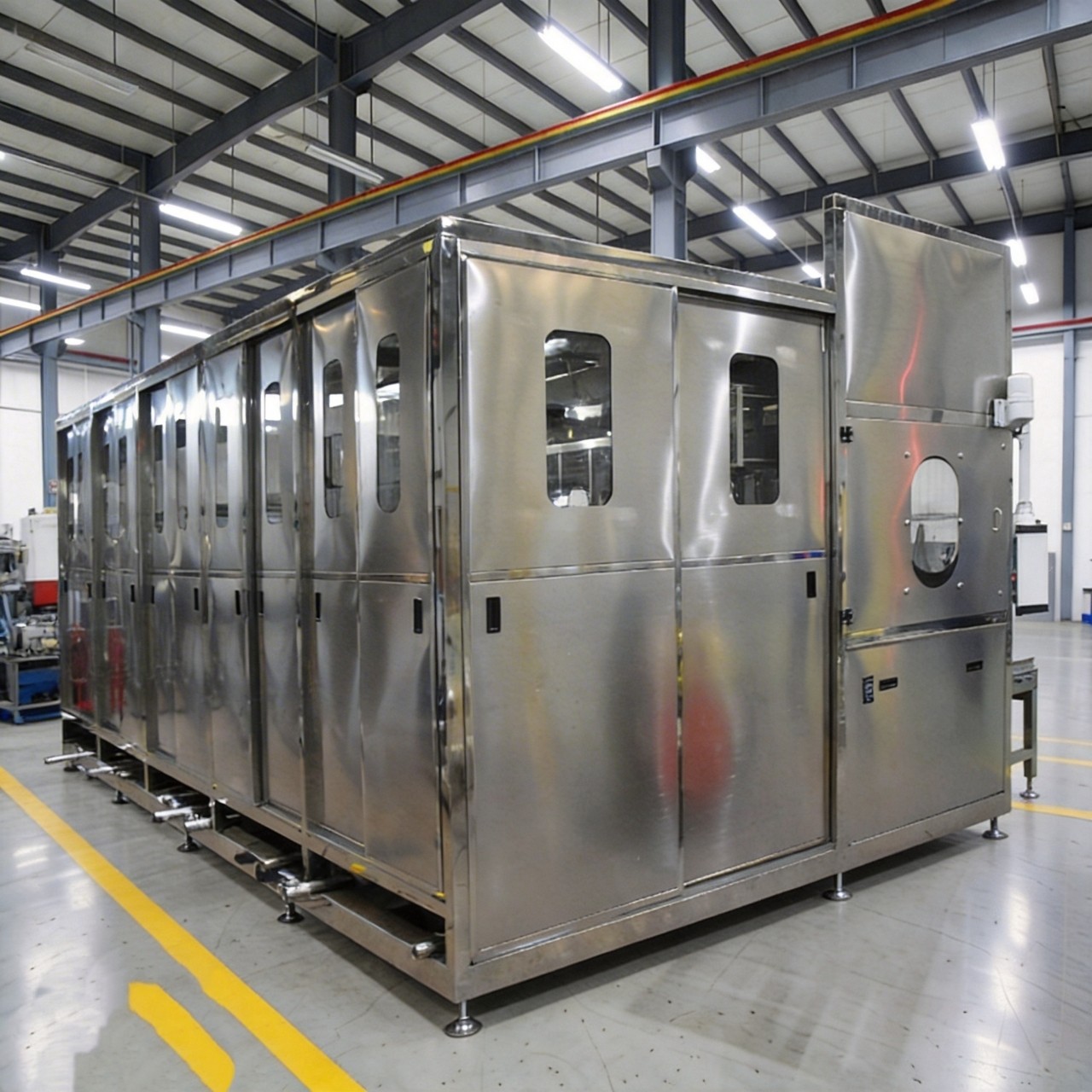 汽車零部件全自動多工位清洗烘干線 (1)