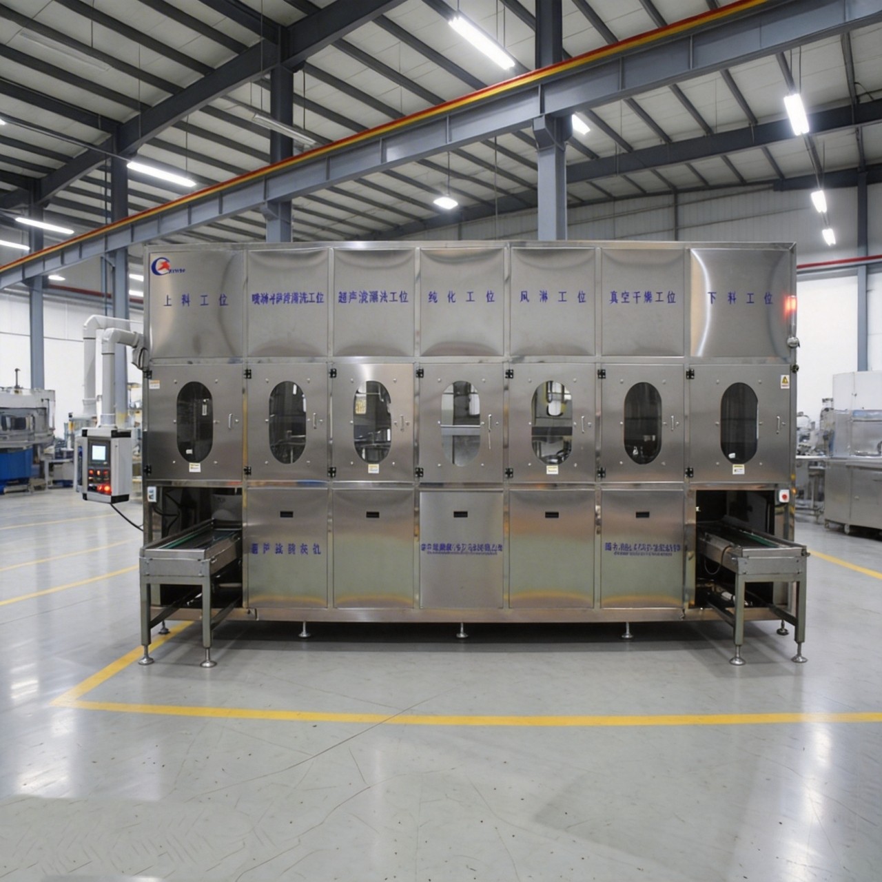 汽車零部件全自動多工位清洗烘干線 (4)